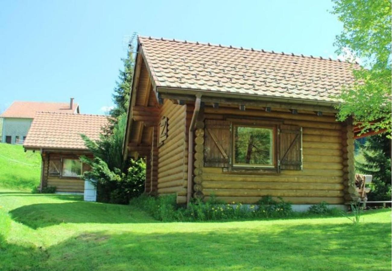 L'Ours Noir Chalet En Rondins La Bresse Exterior photo
