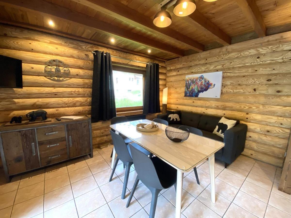 L'Ours Noir Chalet En Rondins La Bresse Exterior photo
